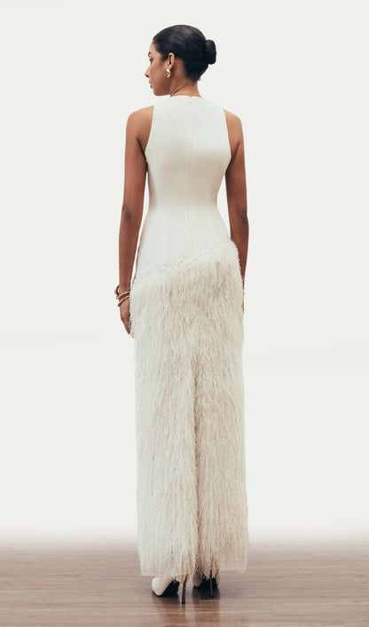 Stella Fringe Maxi Dress