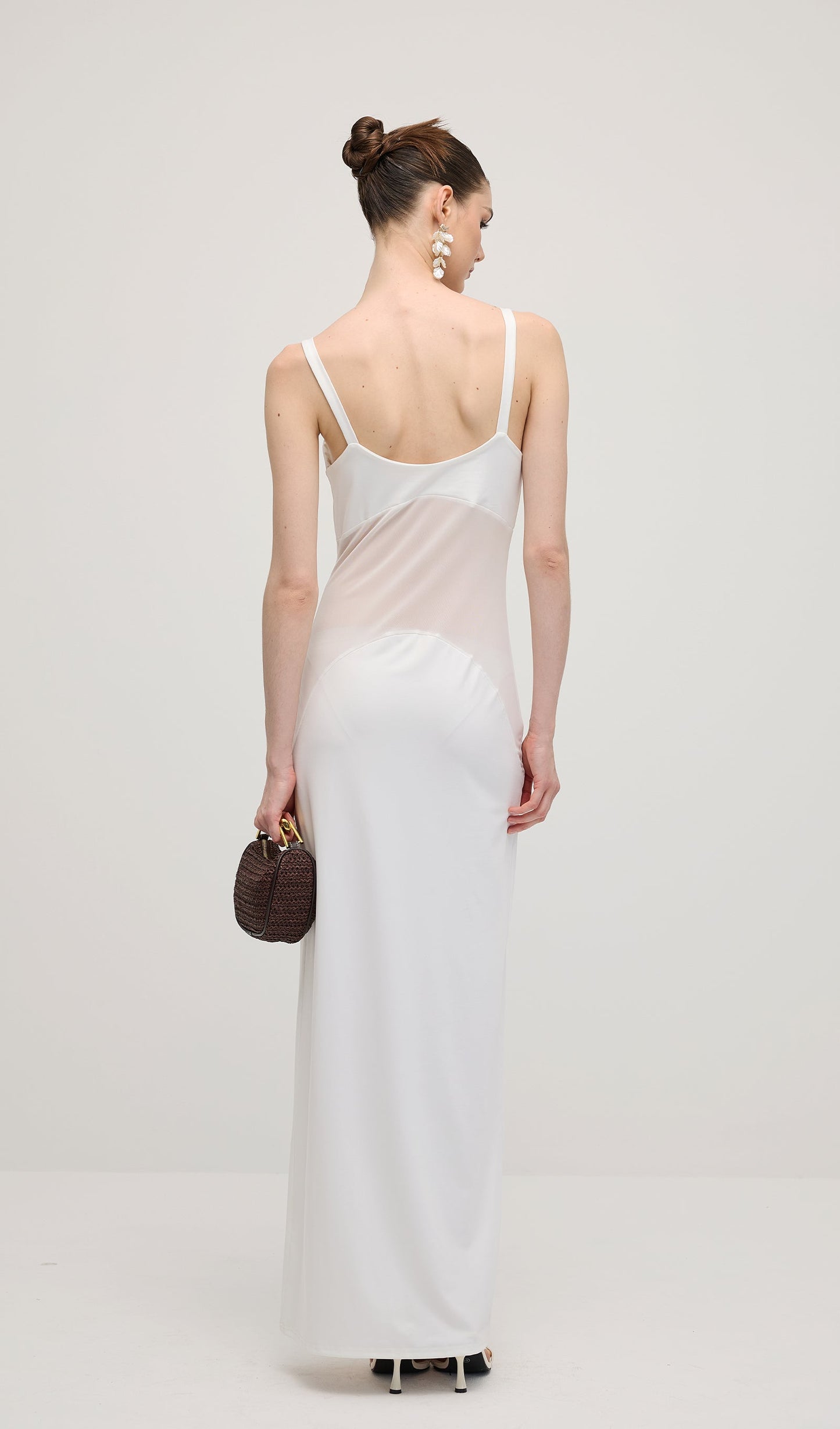 Sheer Knit Curve Maxi Dress