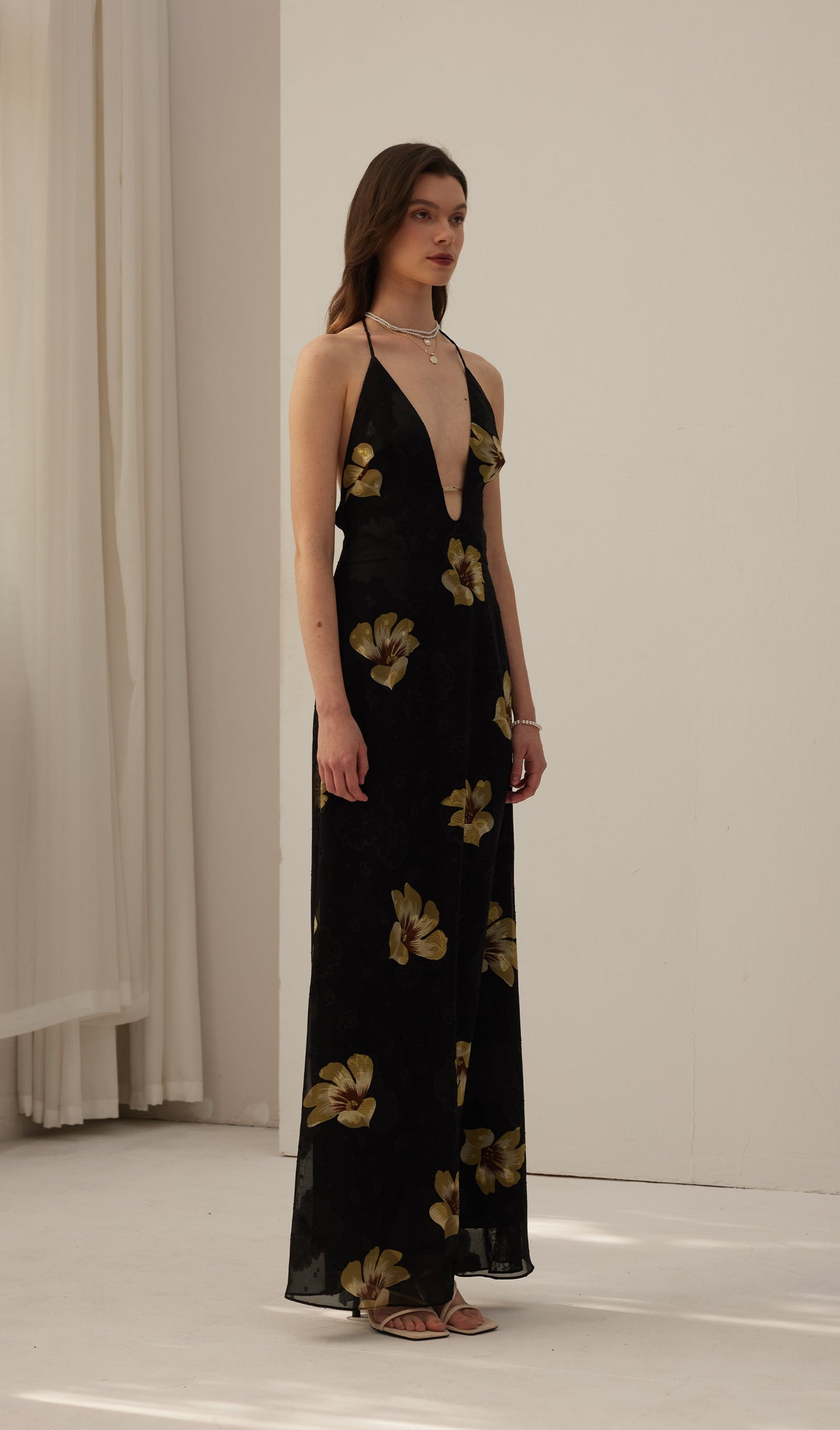 Yasminn Floral Maxi Dress