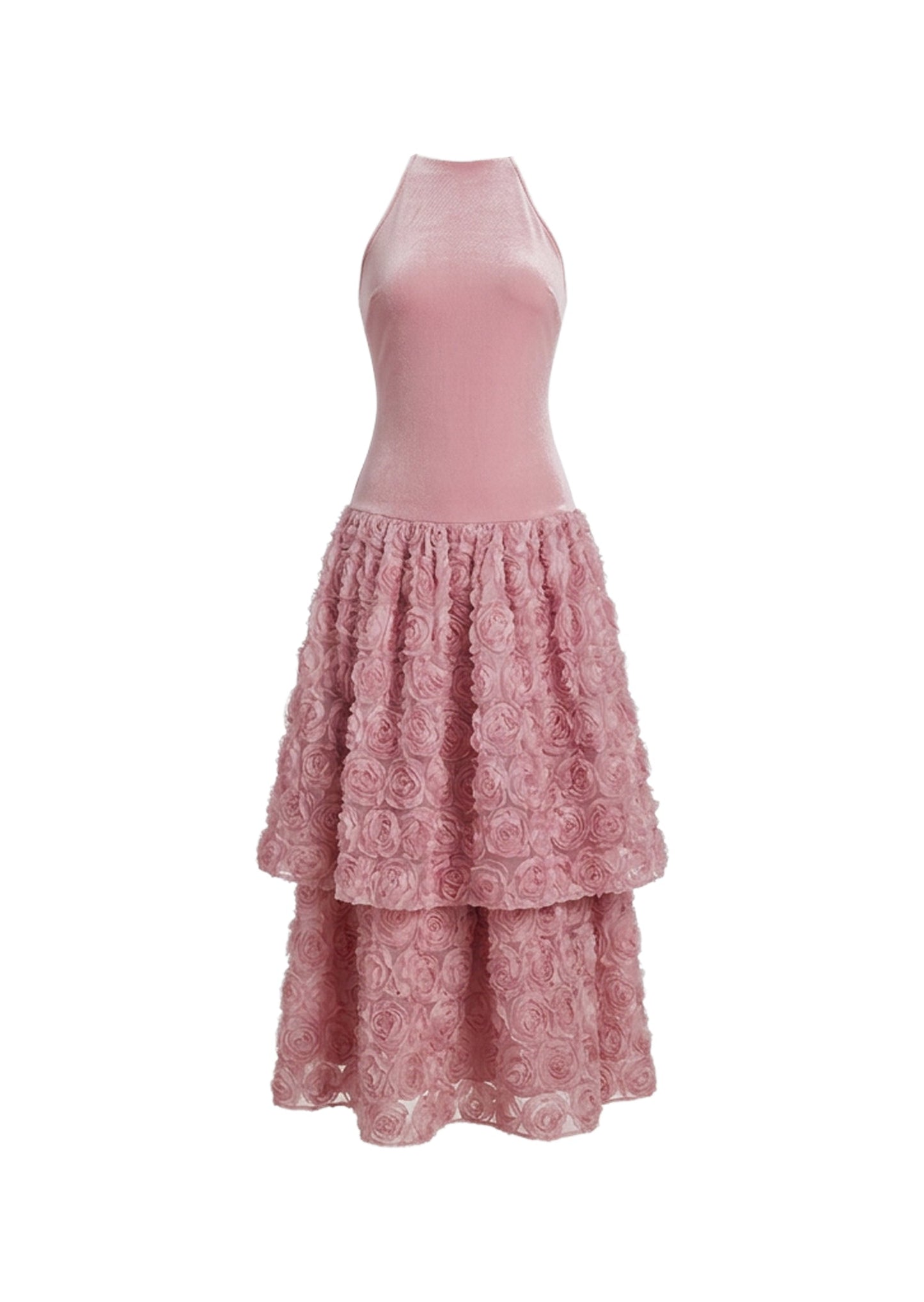 Avital Flower Midi Dress