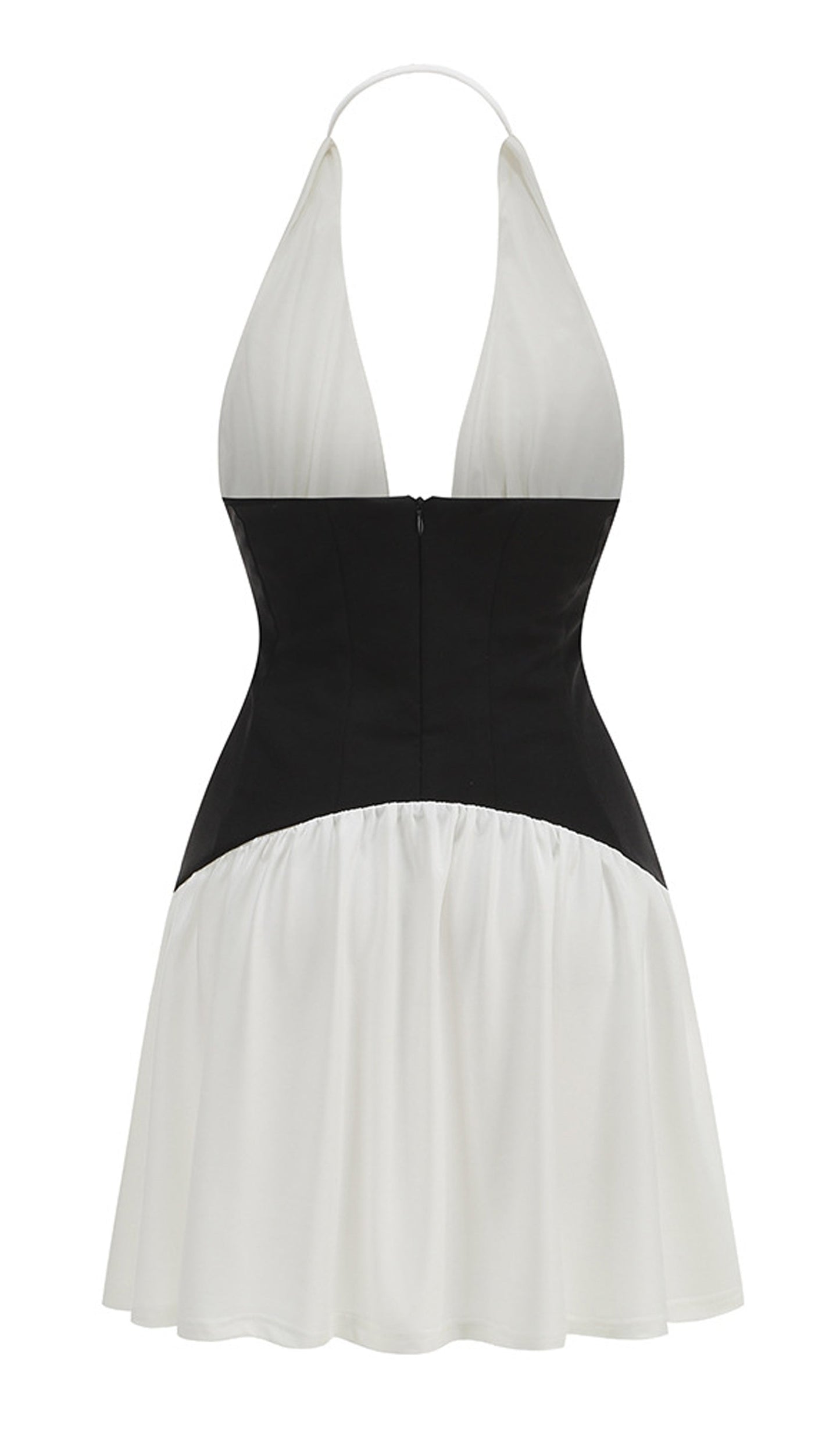 Contrast Corset Mini Dress