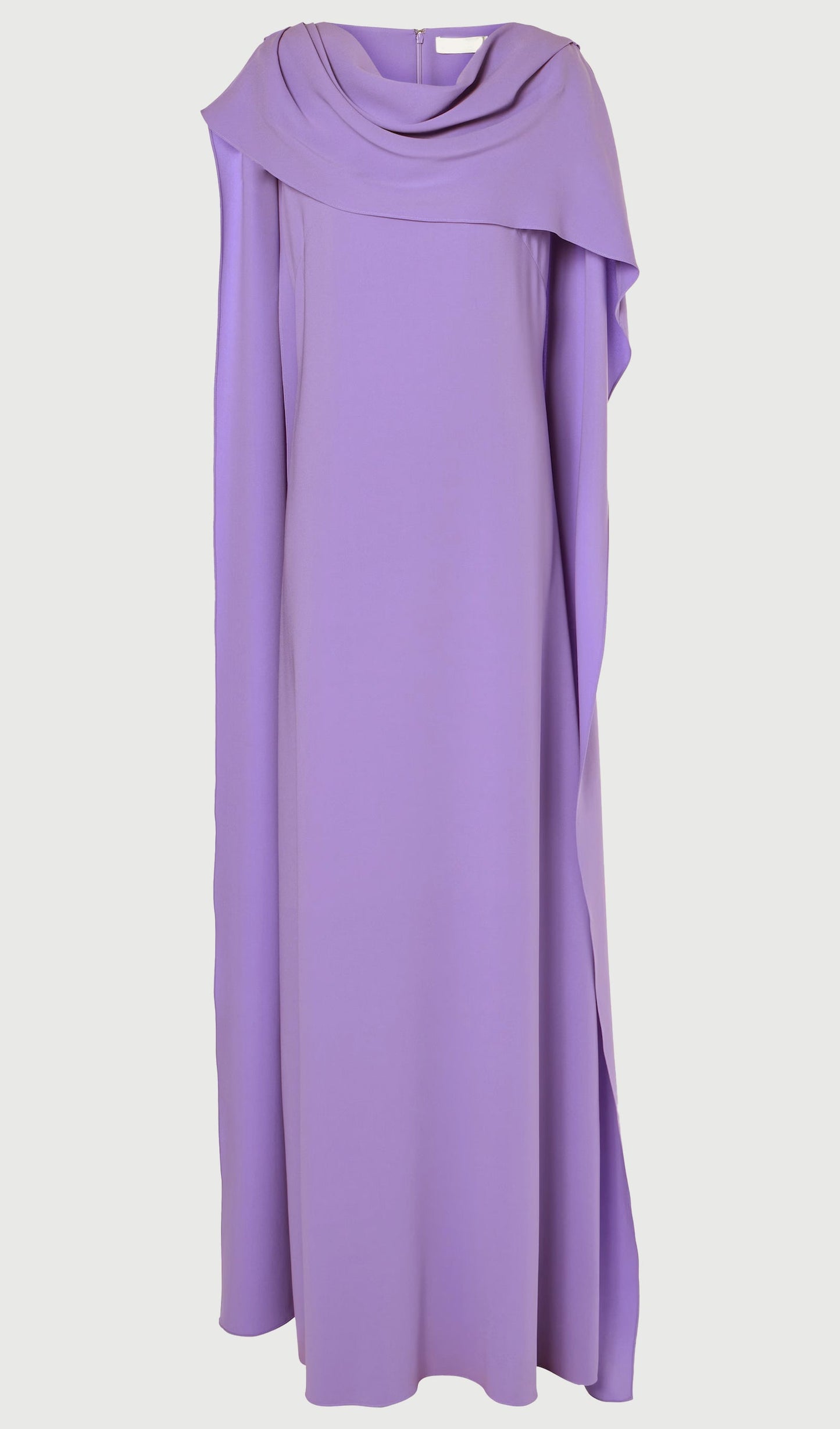 Layali Rose Caped Silk Blend Georgette Gown