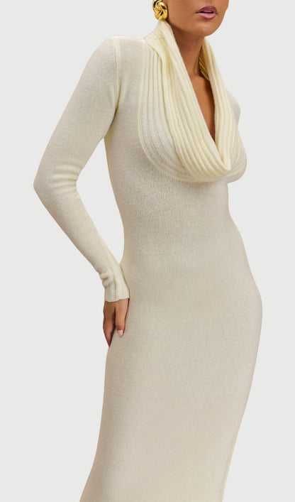 Reversible Knit Maxi Dress