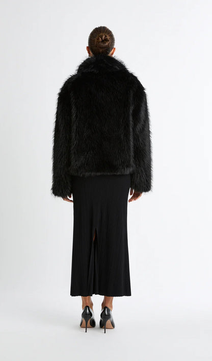 Fur Mini Coat