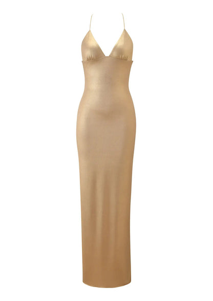 Ellery Maxi Dress With Butterfly Details