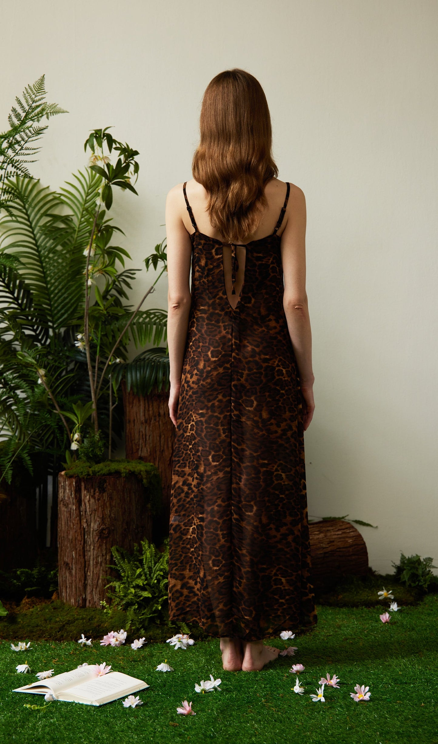 Leopard Print Maxi Dress