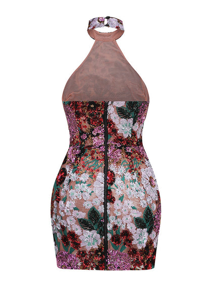 Deirdre Pink Multi Mini Dress