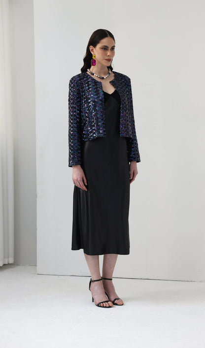 Sequined Embellished Jacket