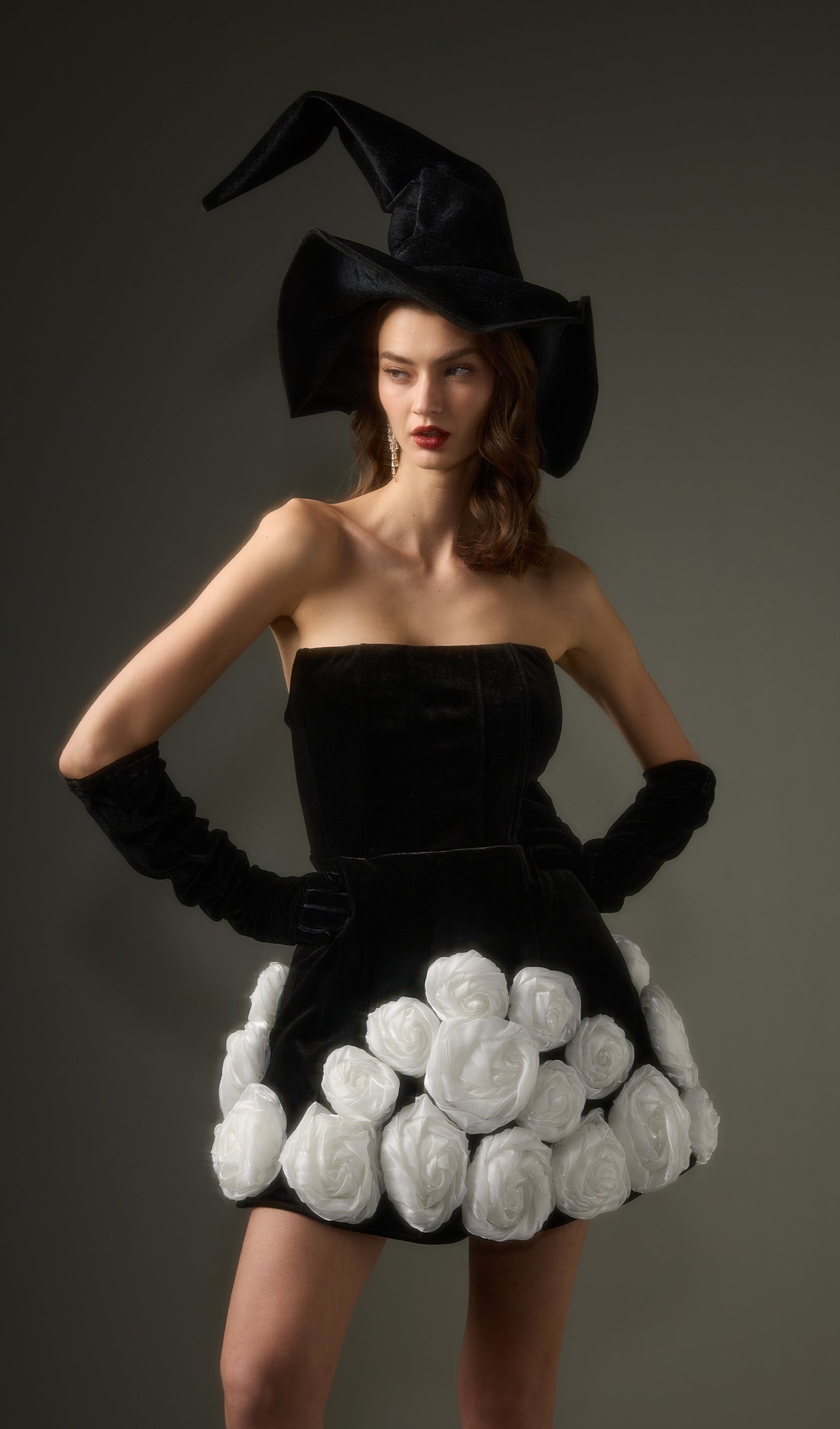 Black Velvet Gloves