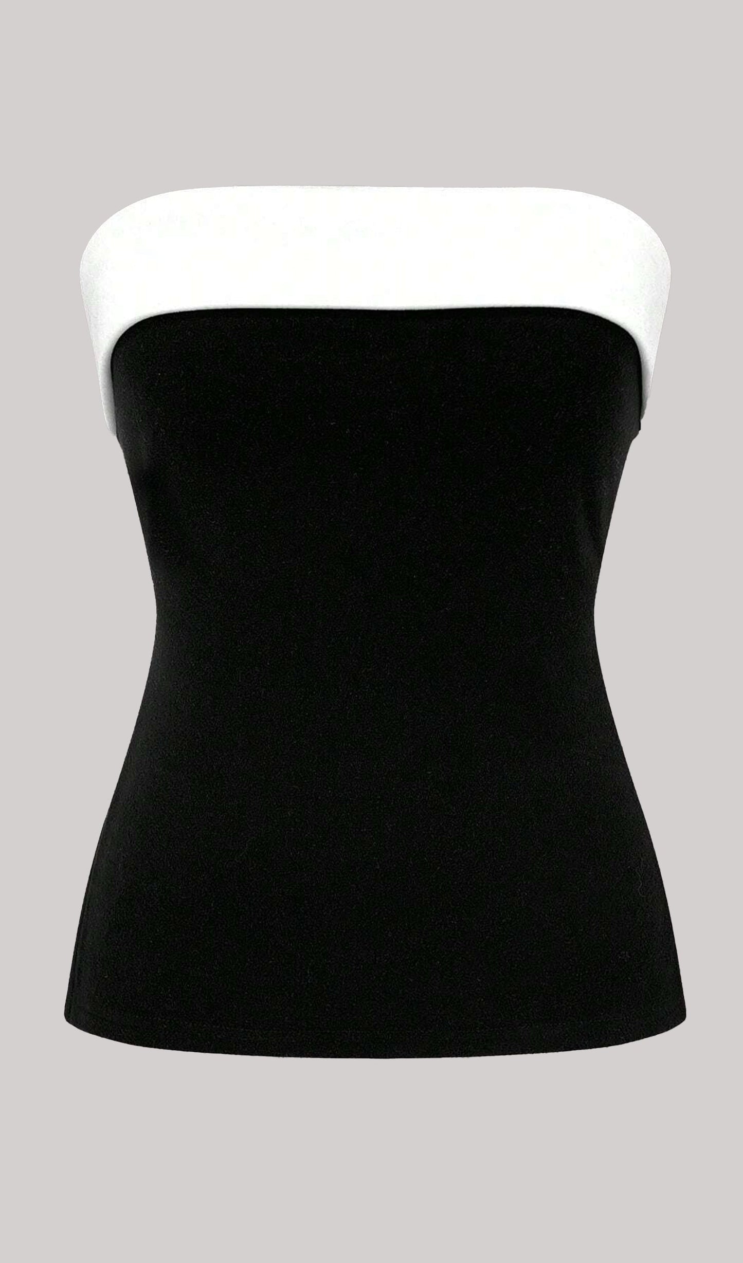Colourbolck Slim Fit Tube Top