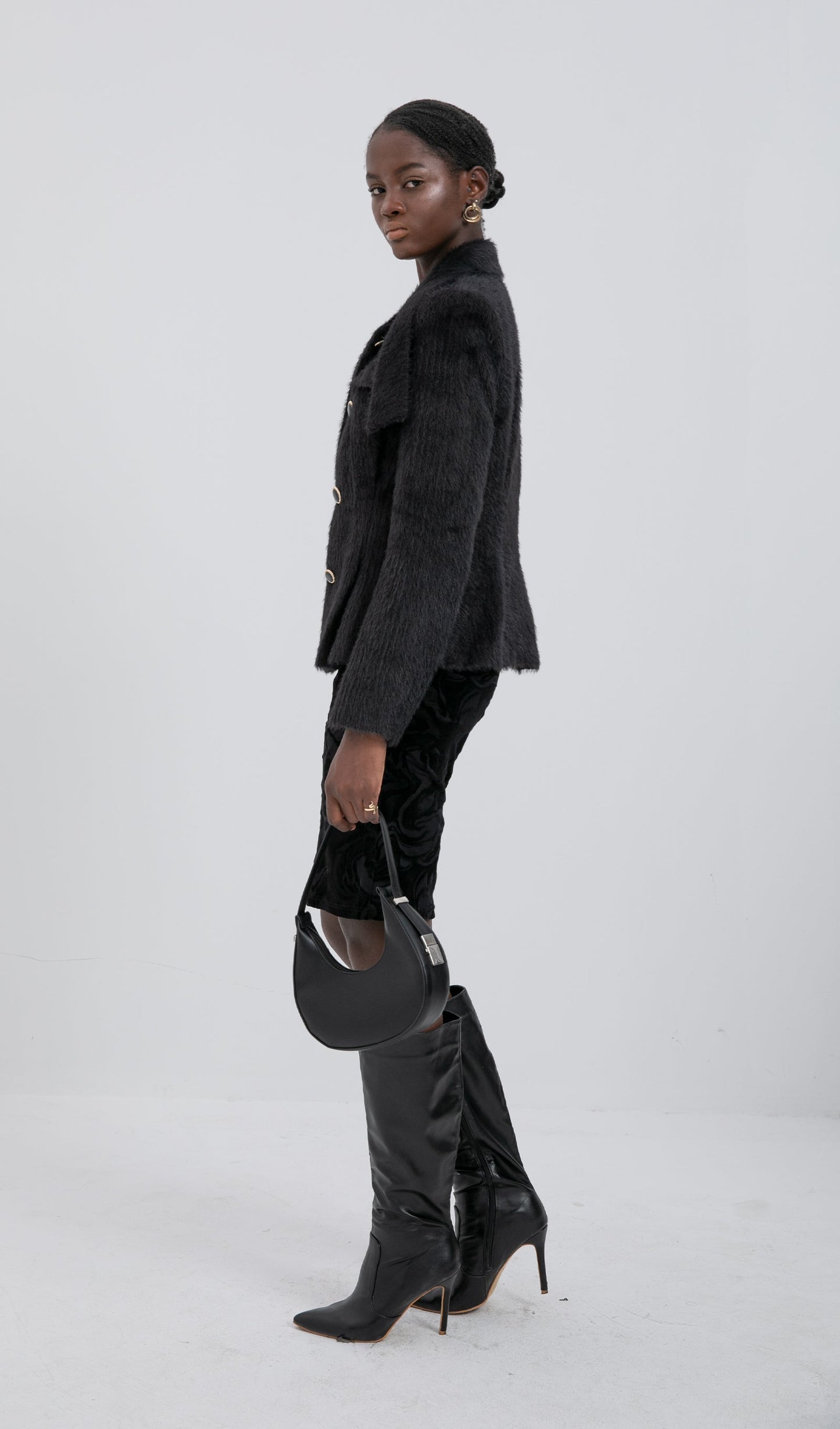Trendy Feather Cardigan Coat