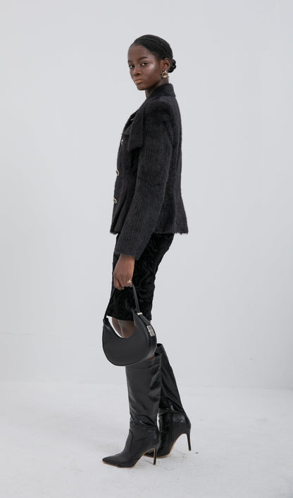 Trendy Feather Cardigan Coat