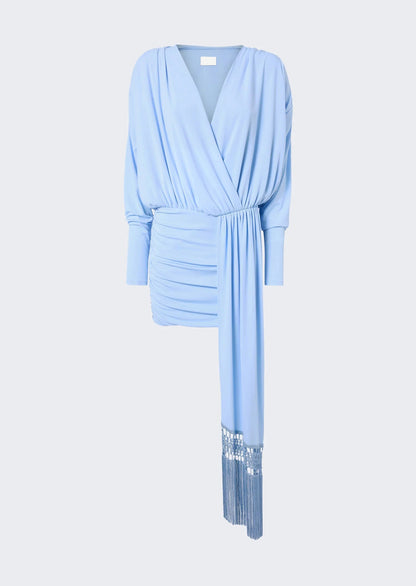 Dalia Draped Mini Dress