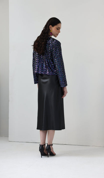 Sequined Embellished Jacket