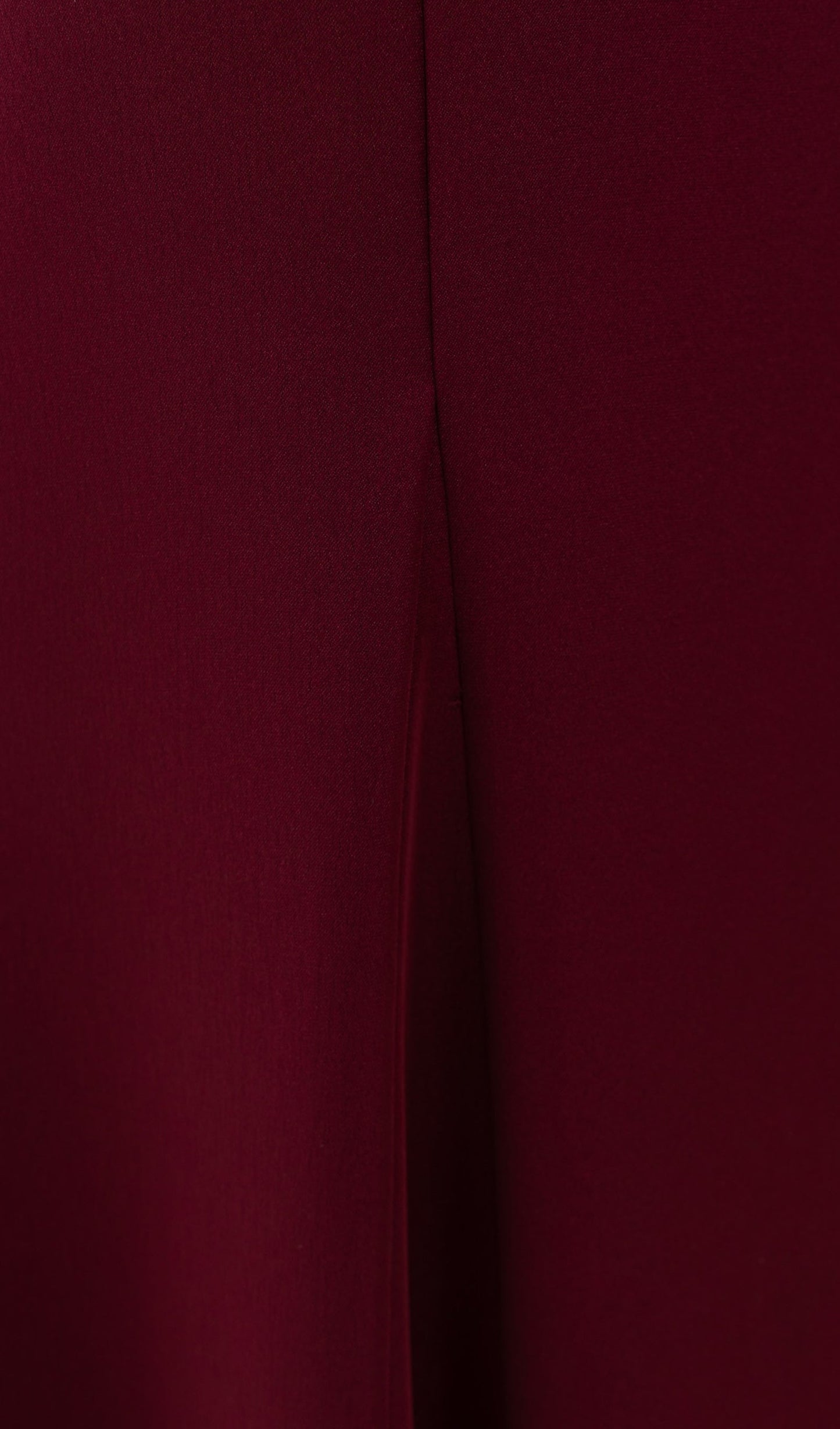 Maxi Dress With Voluminous Cape In Claret