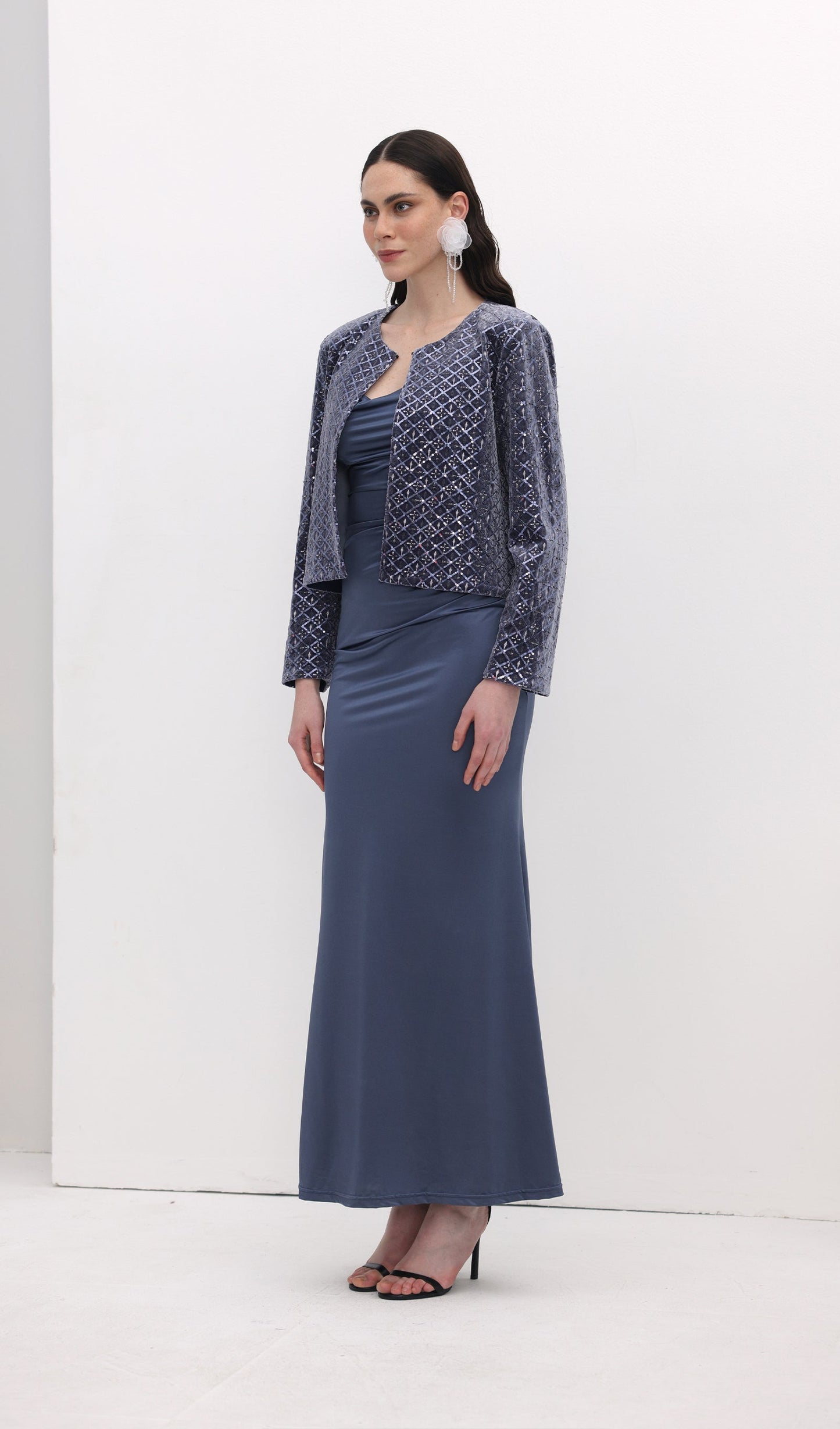 Velvet Embellished Jacket