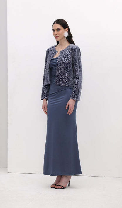 Velvet Embellished Jacket