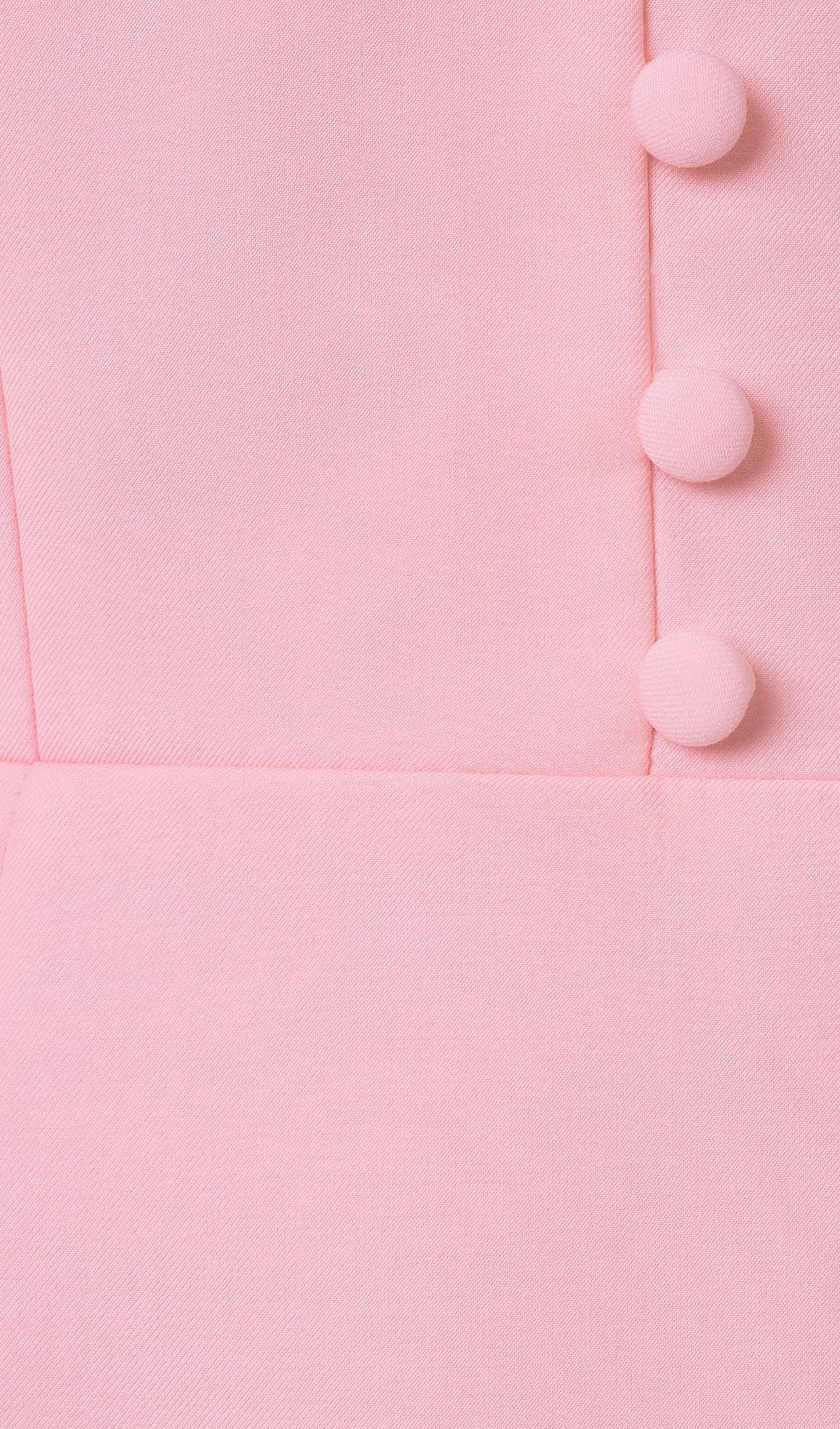 Mini Dress With High Collar In Pink