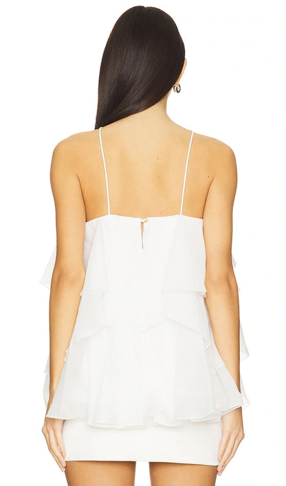 Sleeveless Layered Top