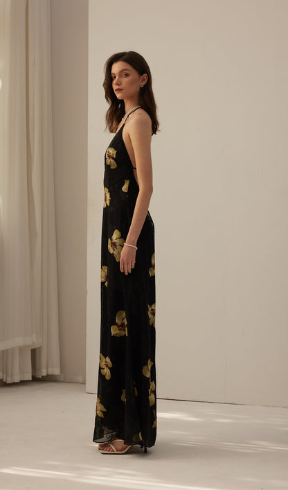 Yasminn Floral Maxi Dress