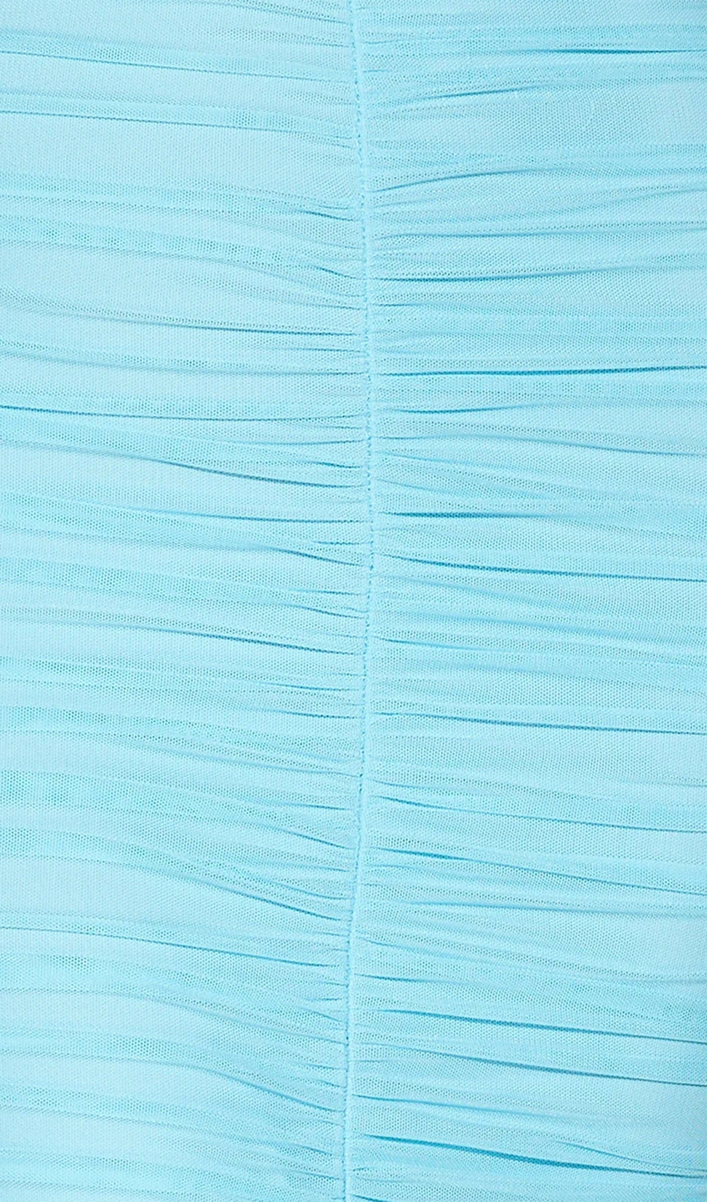Ruched Mesh Maxi Dress