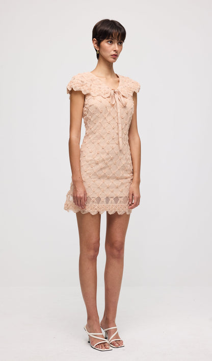 Sleeveless Mini Dress In Pink