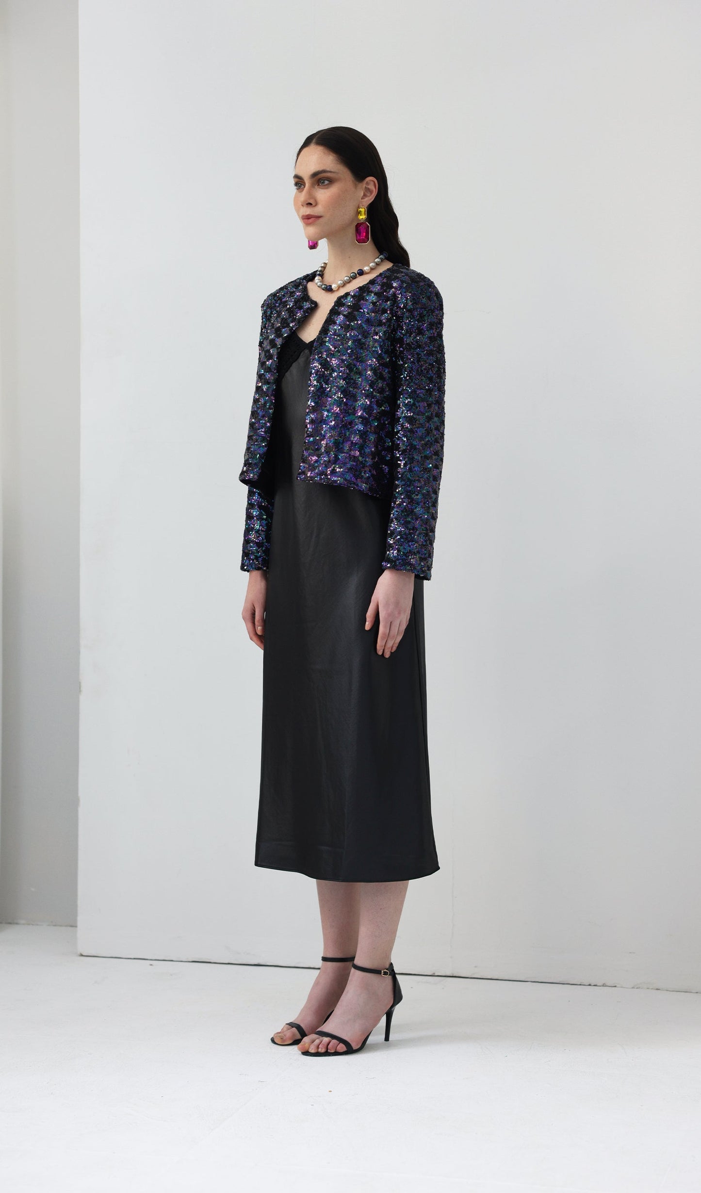 Sequined Embellished Jacket