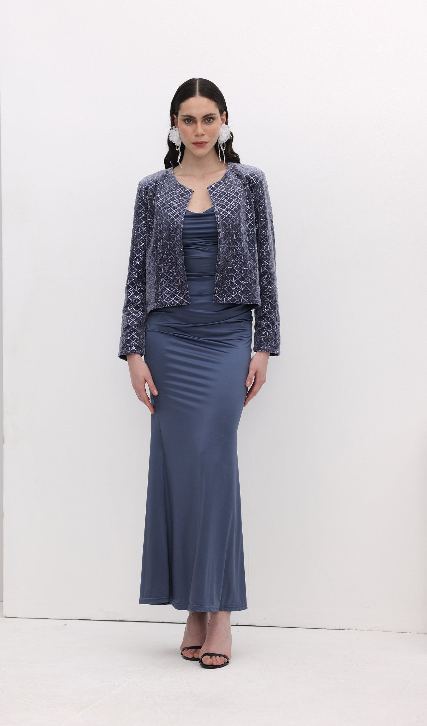 Velvet Embellished Jacket