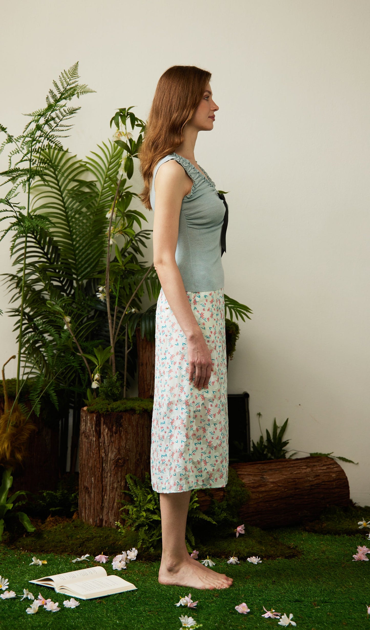 Ruched Blair Tank Top
