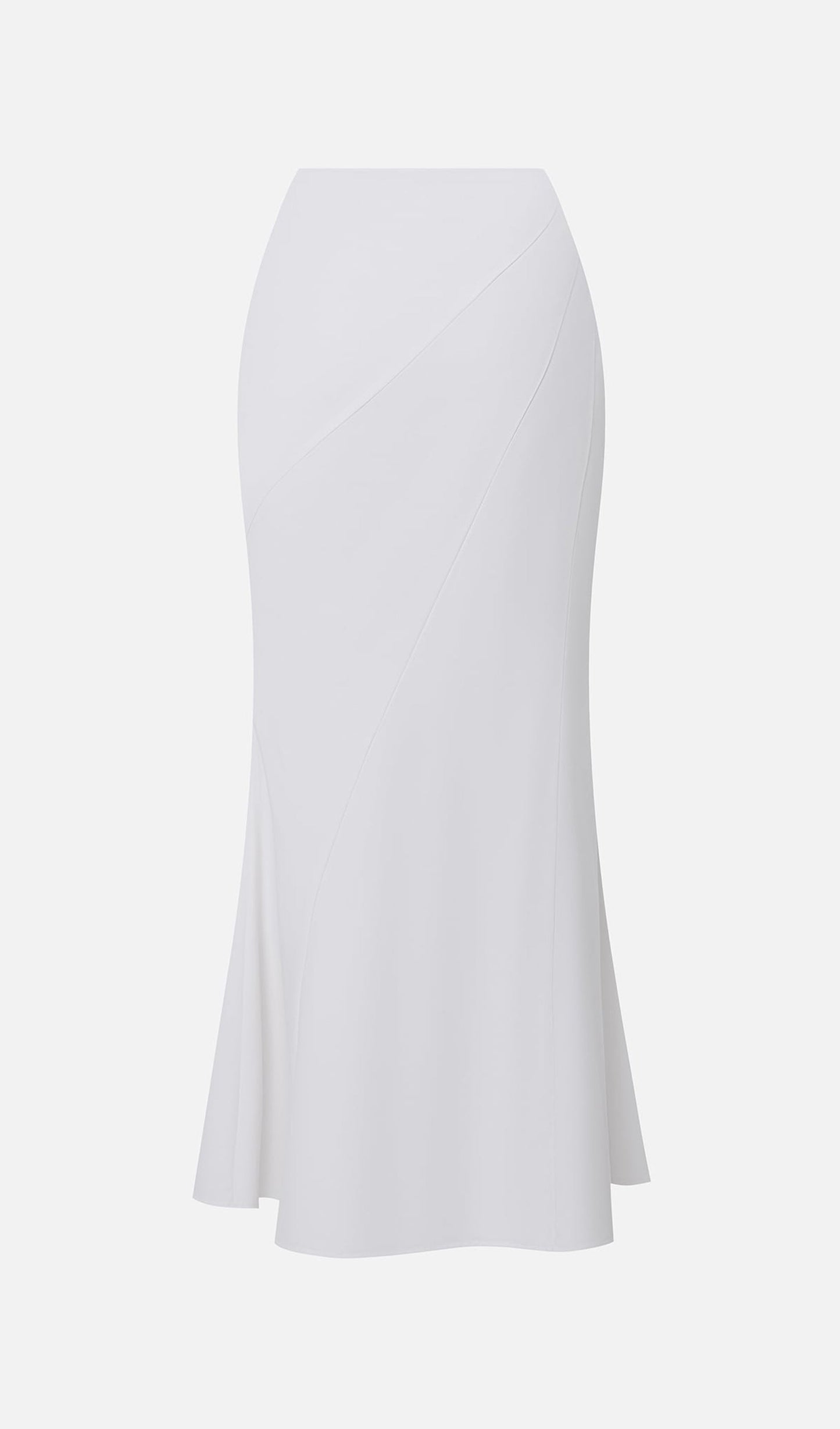 Blouse With Tonal Cape And Flared Maxi Skirt Sets