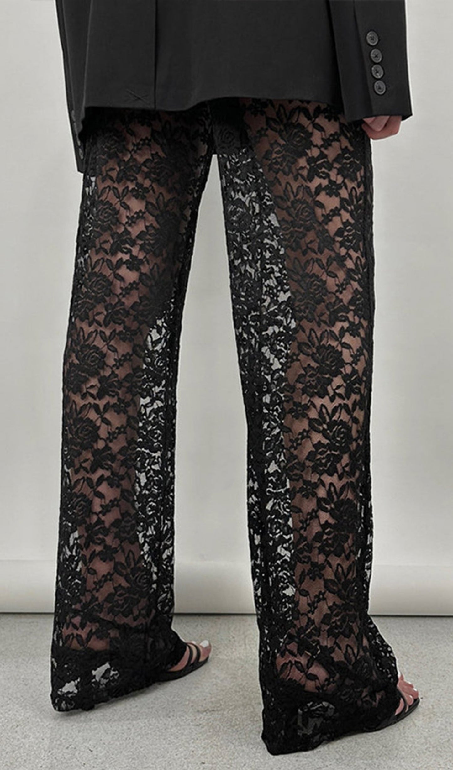 Lace Hollow Out Trousers