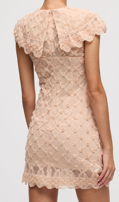 Sleeveless Mini Dress In Pink
