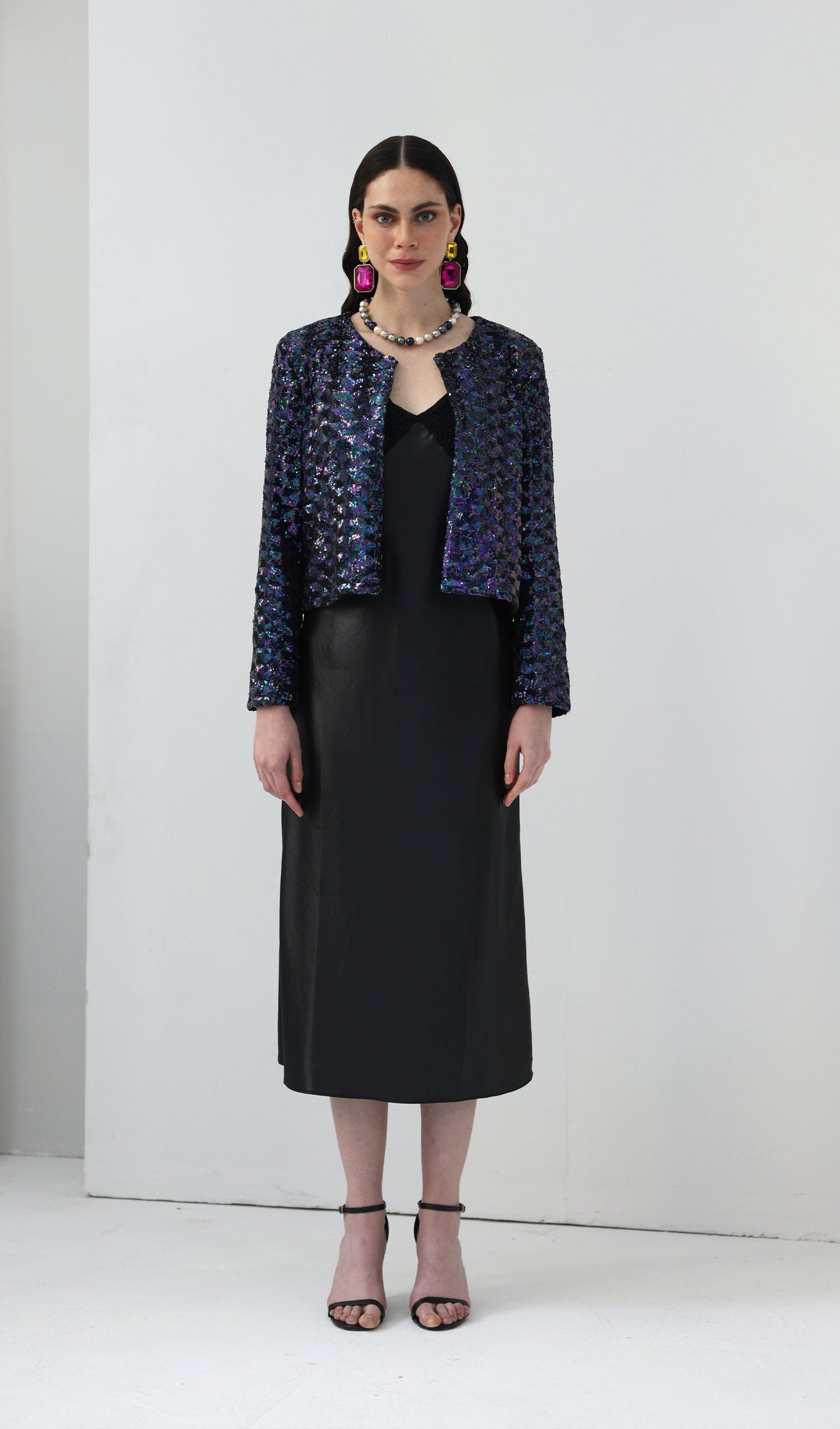 Sequined Embellished Jacket