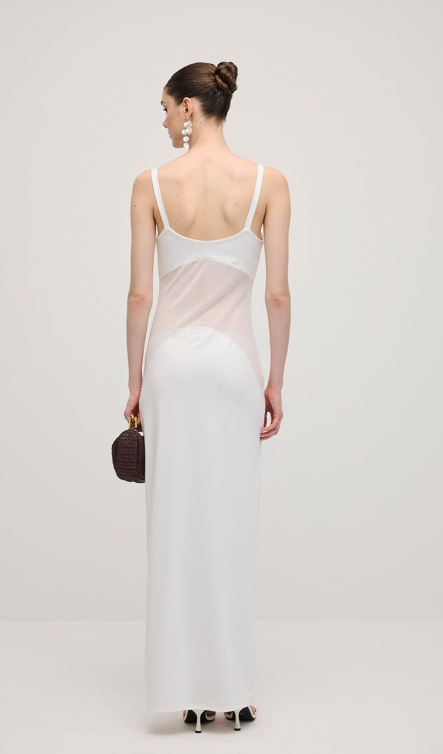 Sheer Knit Curve Maxi Dress