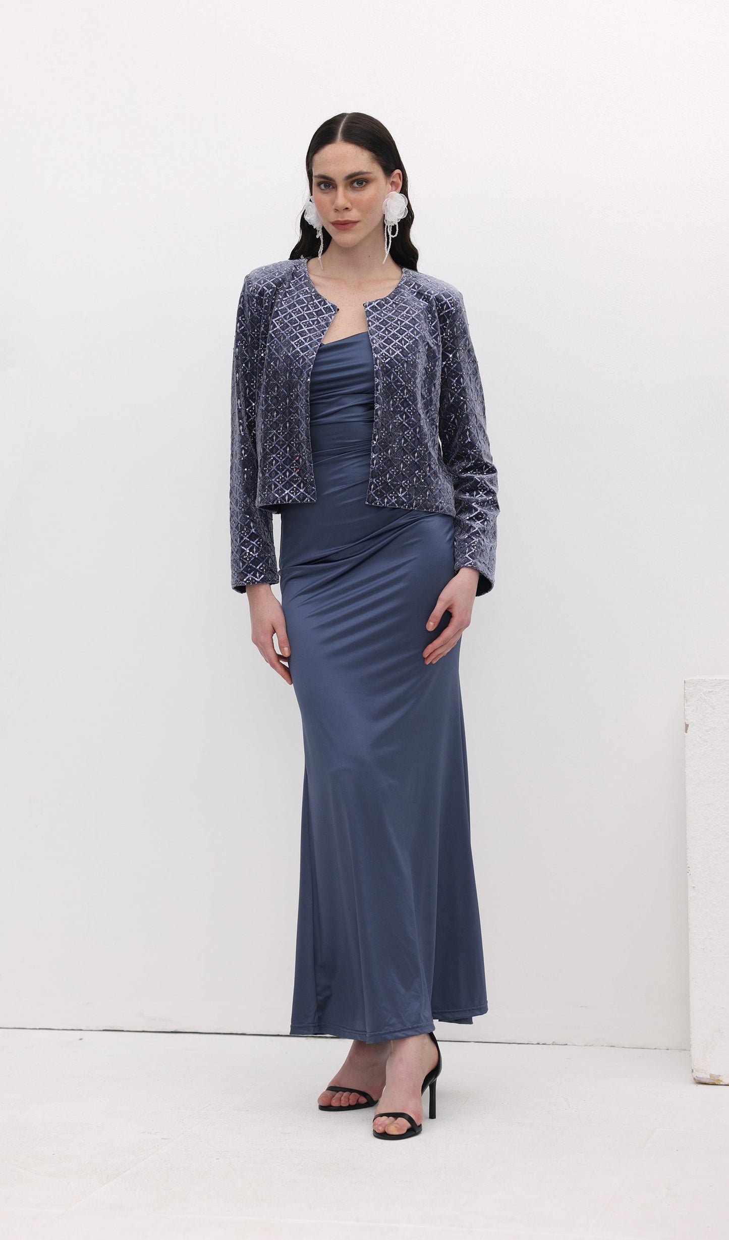 Velvet Embellished Jacket