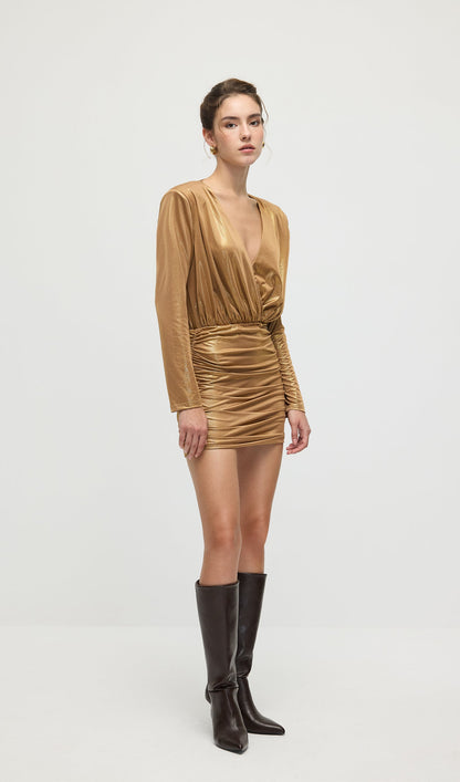 Open Back Mini Dress