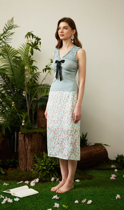 Ruched Blair Tank Top