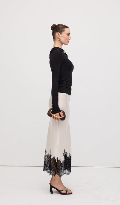Pleated Off Shoulder Top