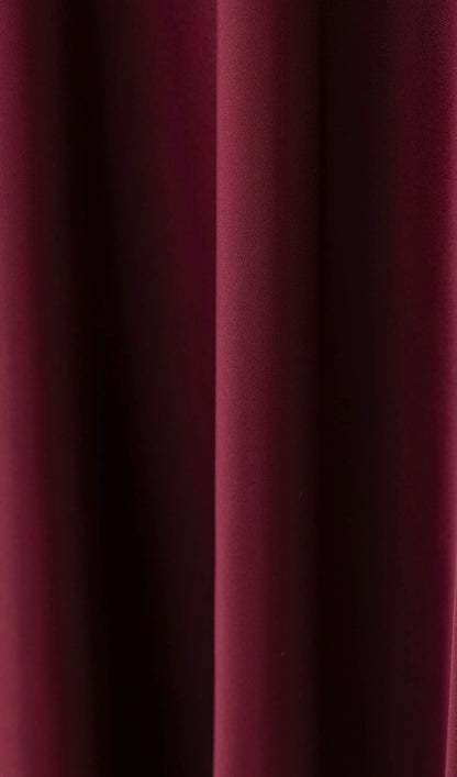 Draped Neckline Maxi Dress With Ribbons
