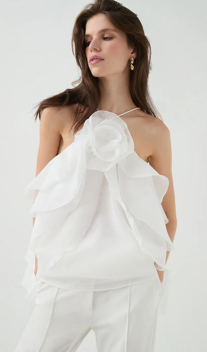 Sleeveless Layered Top