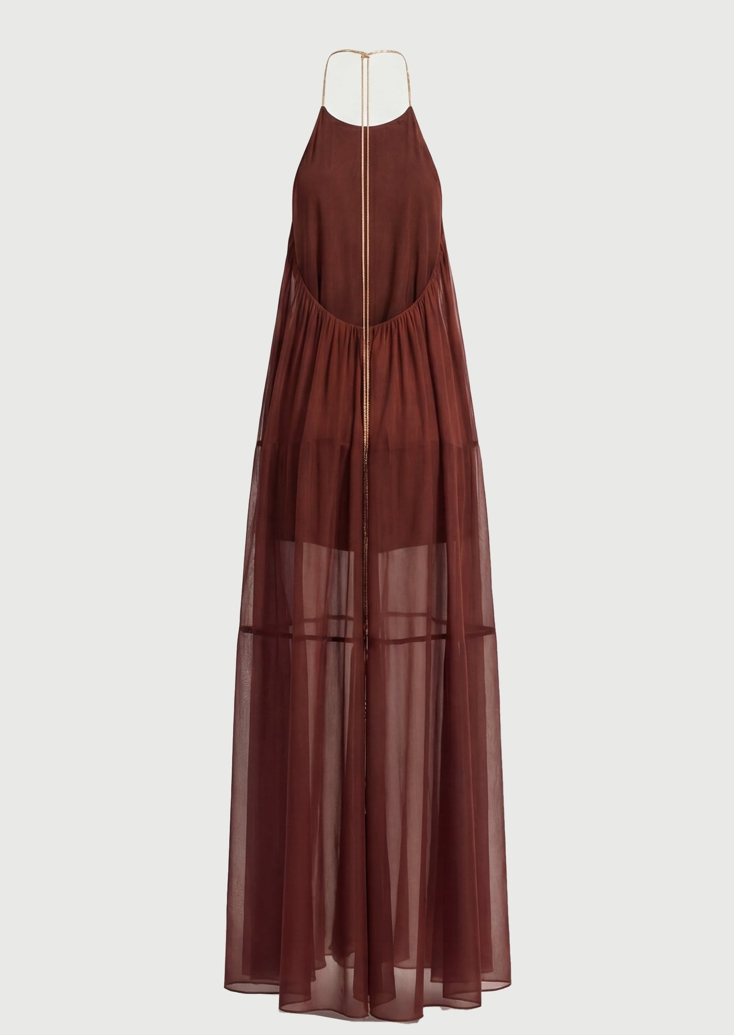 Arlet Halter Chiffon Dress