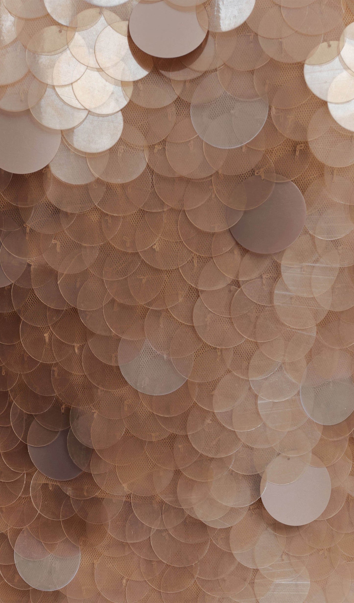 Hand Embellished Maxi Dress In Gold