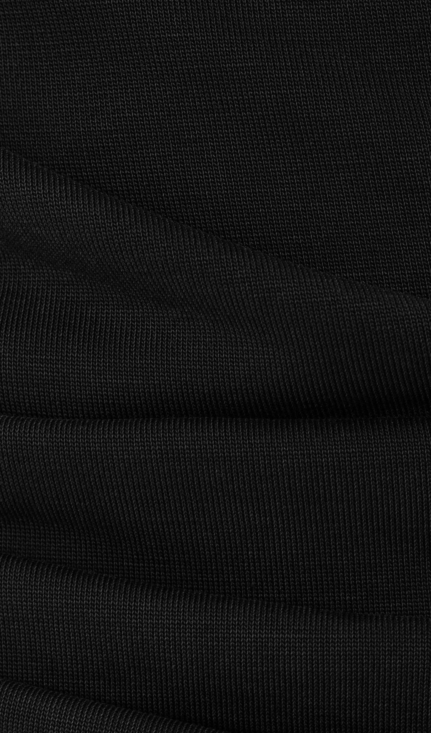 Jersey Long Sleeve Top In Black