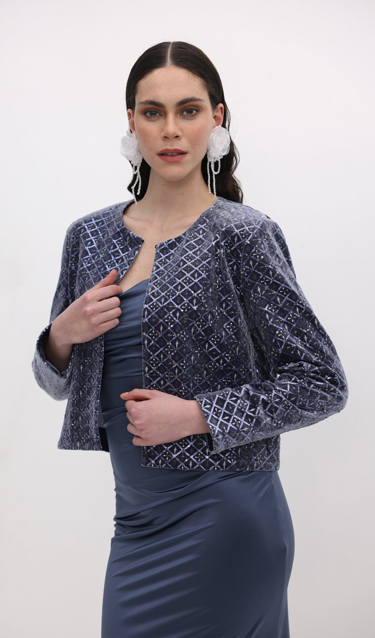Velvet Embellished Jacket
