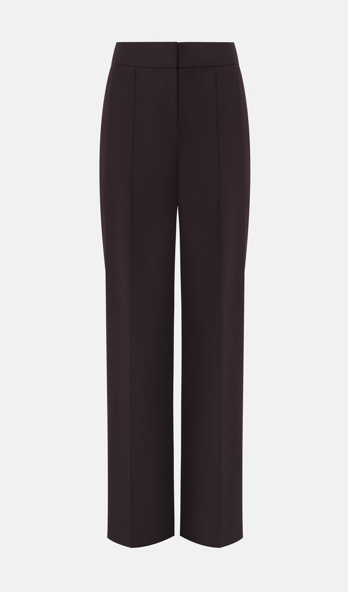Fitted Jacket With High Collar & Maxi Pants