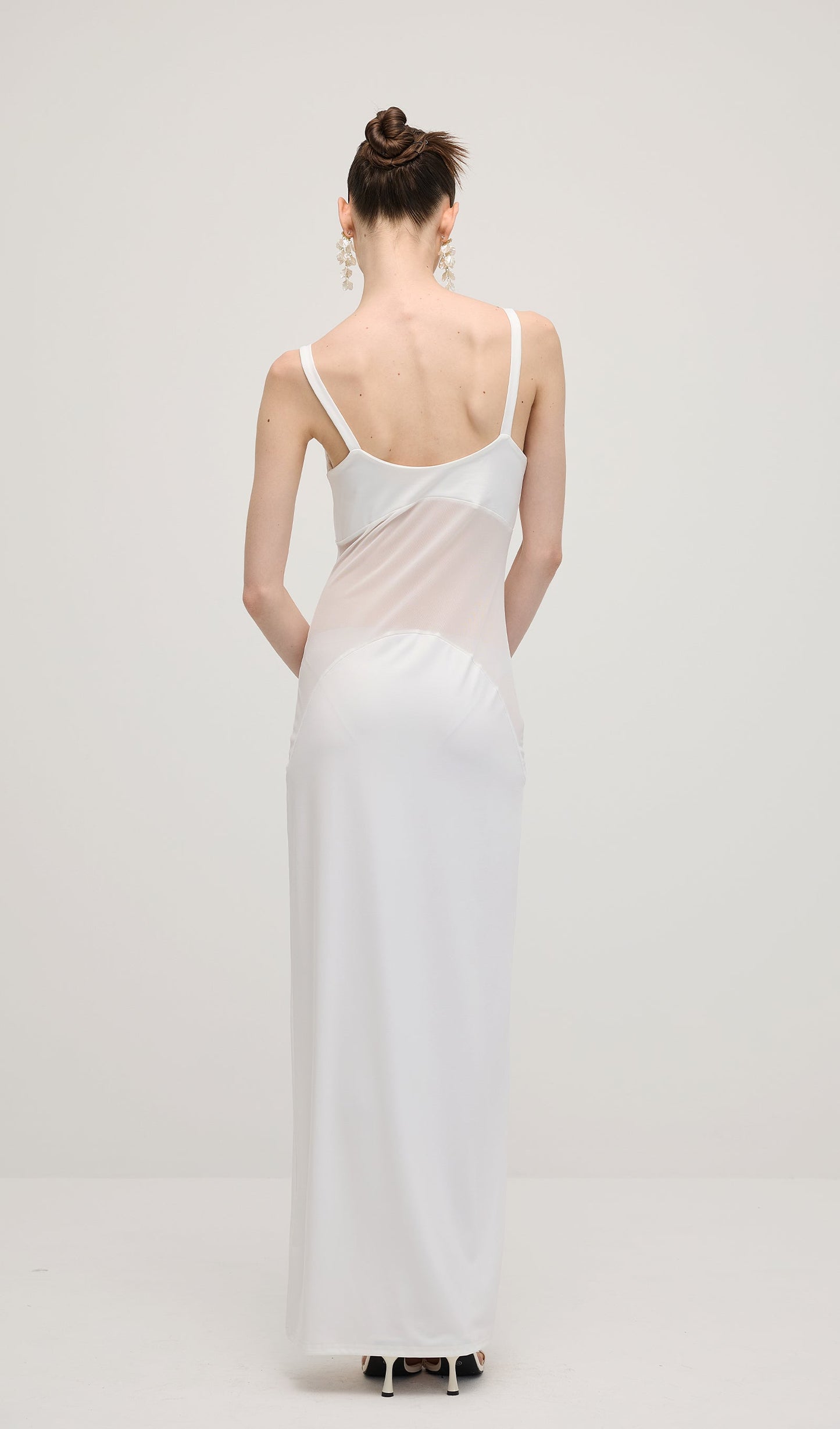 Sheer Knit Curve Maxi Dress