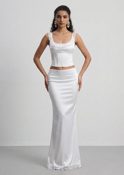 Elizabeth Corset & Maxi Skirt Set