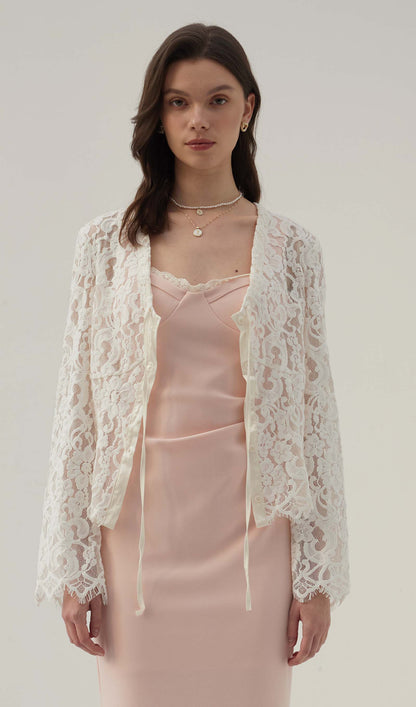 Hollow Out Lace Top