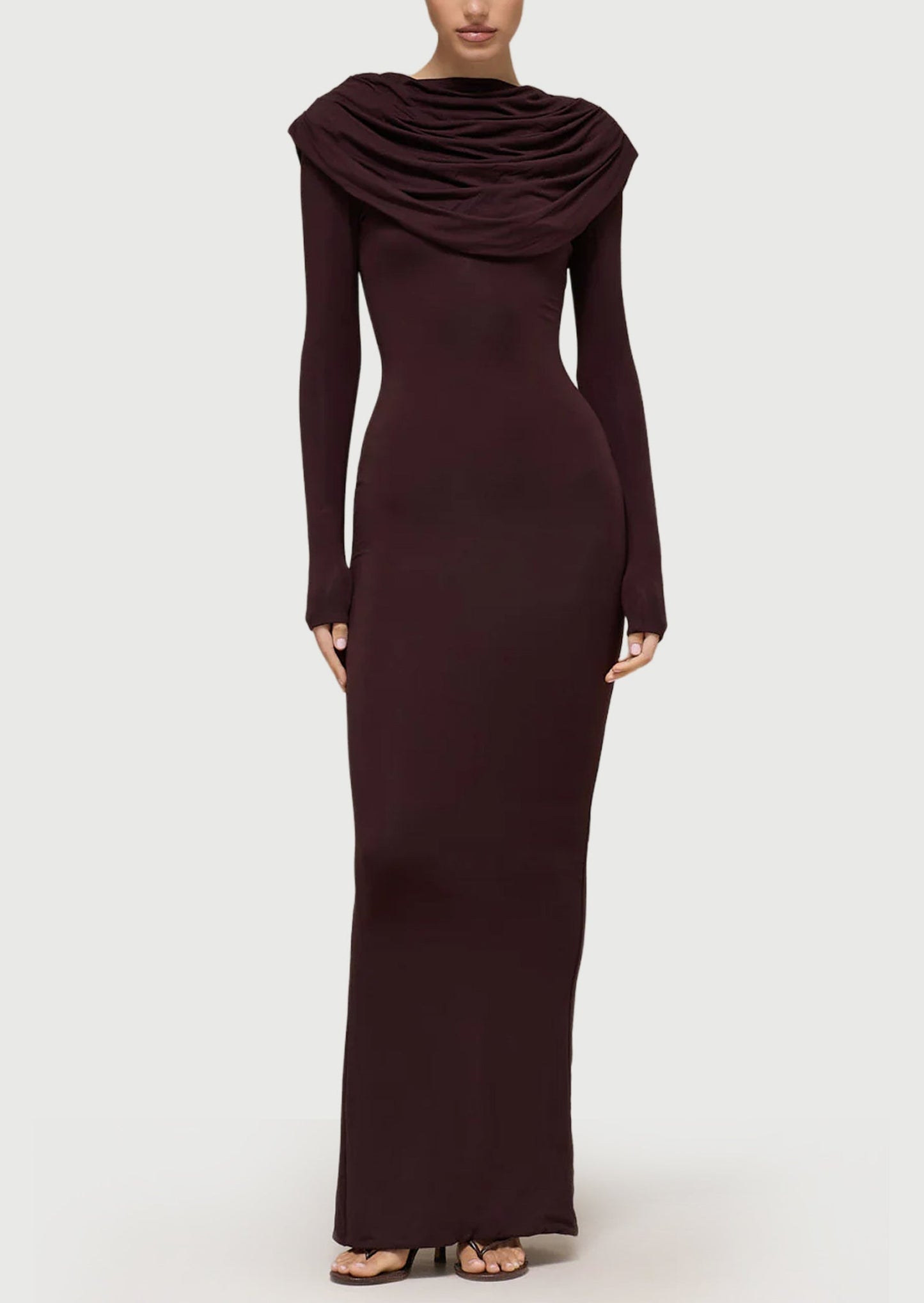 Layali Rose Jersey Maxi Dress
