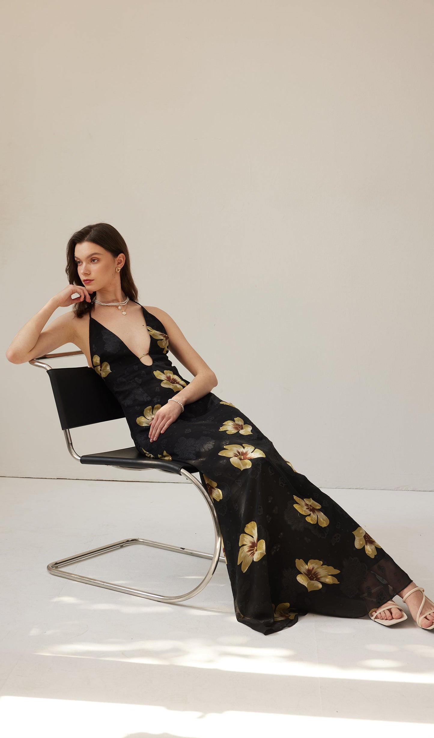 Yasminn Floral Maxi Dress